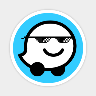 Maze-Waze Logo Spoof Magnet